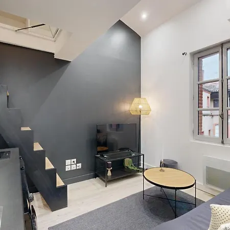 Chal3 Duplex Cosy A 200m Du Capitole 아파트